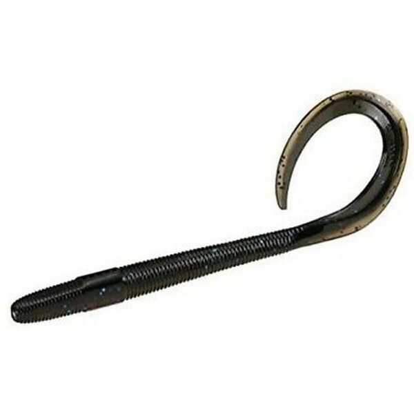 13 Fishing 10 in. Big Squirm Worm Black & Tan Lure BSQ10-16